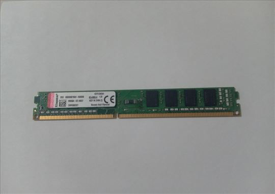 4 GB DDR3 1333MHz Kingston KCP313NS8/4 RAMmemorija