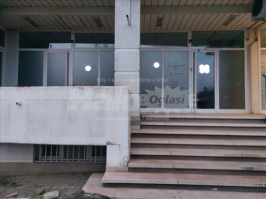 Arena izdajem  lokal 66m2 duplex  