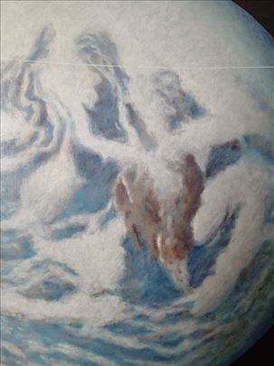 Божидар Дамјановски, уље на платну