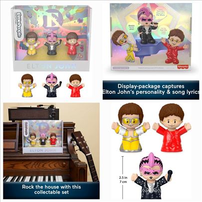 Fisher Price Little People Elton John Collection 