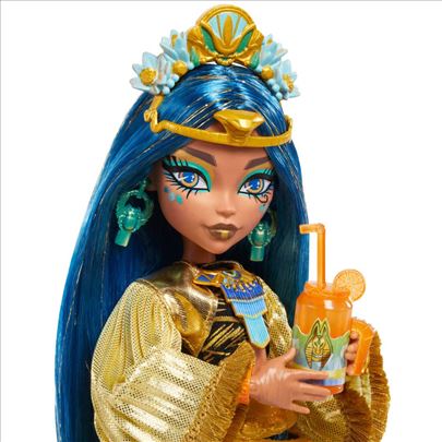 Monster High Fest Cleo de Nile lutka set, original