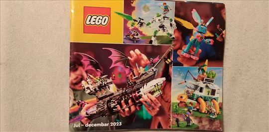 Lego katalog jul-decembar 2023. 132 str. srp. ocuv