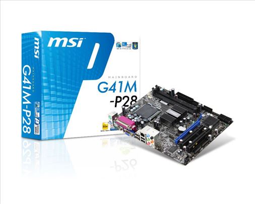 MSI G41-P28 XEON QUAD 5420 8GB DC KULER Garancija