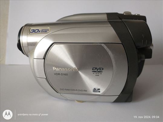 PANASONIC VDR-D160 dvd kamkorder