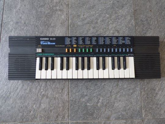 Sintisajzer CASIO SA-20