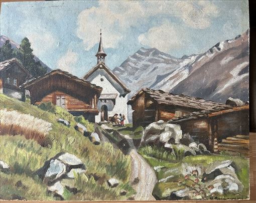 Kapela Kühmatt u Lötschentalu