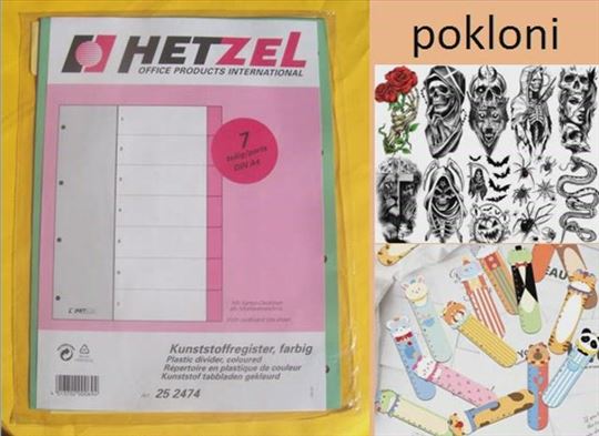 Hetzel, Durable rasčlanjivači + pokloni