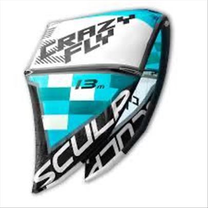 Kitesurfing: CrazyFly Sculp 9m+Kiteboard+Trapeze