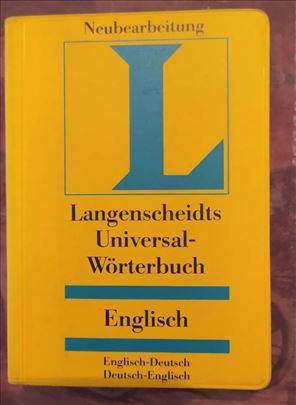 Rečnik englesko- nemački i nemačko- engleski