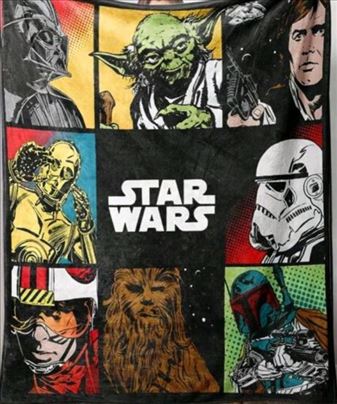 Novi Star Wars pokrivač ćebe 100x150cm