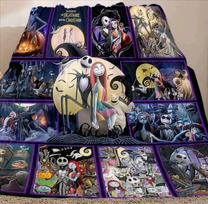 Novo The Nightmare before Christmas ćebe 130x150cm