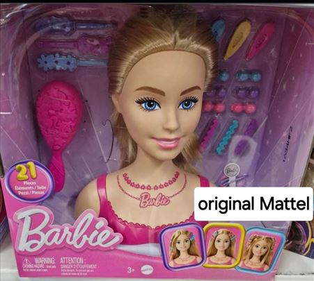 Nova original Barbie lutka glava sa 21dodataka