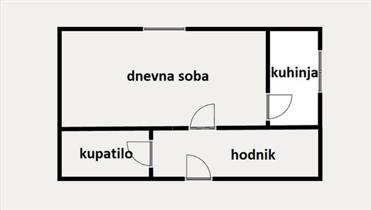 Centar 30m2, 1.0