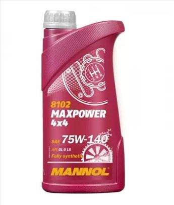 Ulje za menjač Maxpower 4X4 75W140 GL5 8102 1L