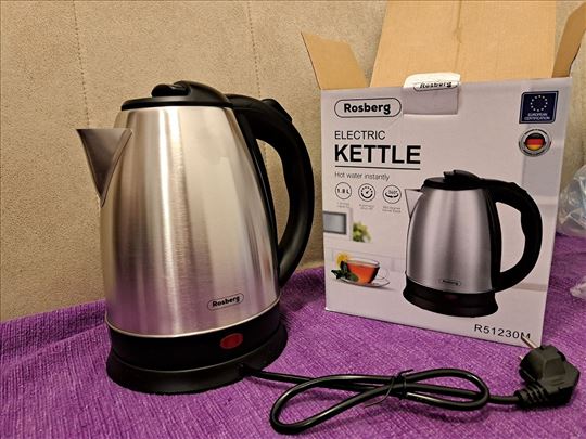 Kuvalo za vodu Kettle Rosberg 1.8L 1800w INOX