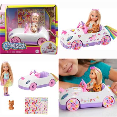 Barbie Chelsea+auto+dodaci, original