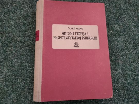 Metod i teorija u eksperimentalnoj psihologiji 