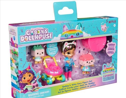 Novi Gabbys Dollhouse Kitty set figura- original