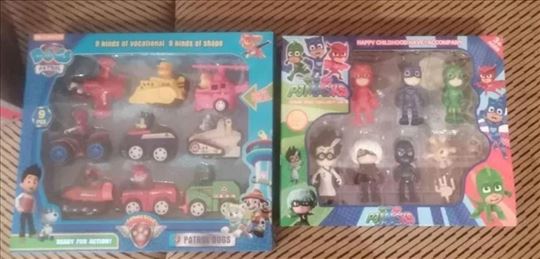 Igračke za decu novo setovi PJ Masks i Paw Patrol