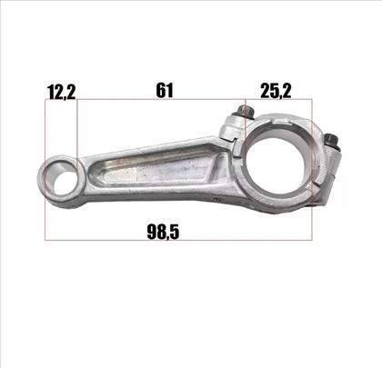 Klipnjača Briggs & Stratton 4 KS kosa standard 25,