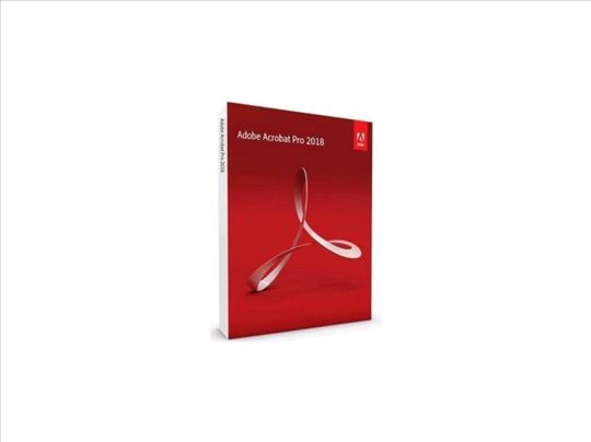 Adobe Acrobat Pro 2018