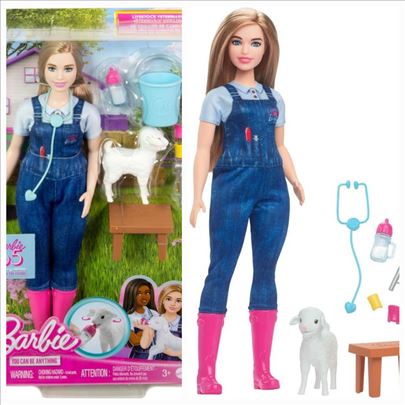 Barbie veterinar set na farmi-original