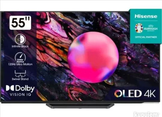 HISENSE 55” 55A85K OLED 4K Smart TV5 god garancija