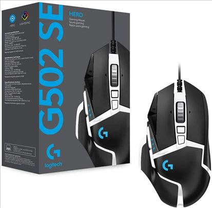 Logitech G502 SE Hero Gaming Mouse Graphite Nov