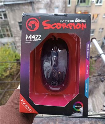 Marvo gejmerski miš Scorpion M422 - akcija!