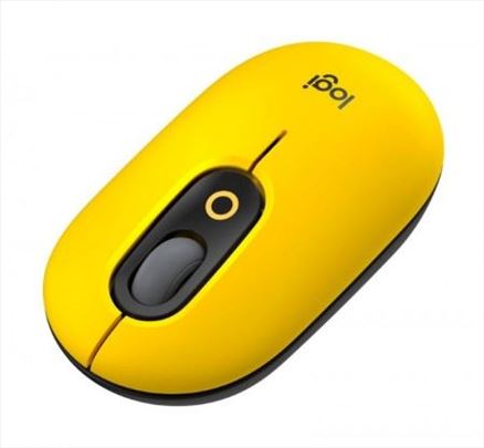 Logitech POP Wireless Mouse Yellow 