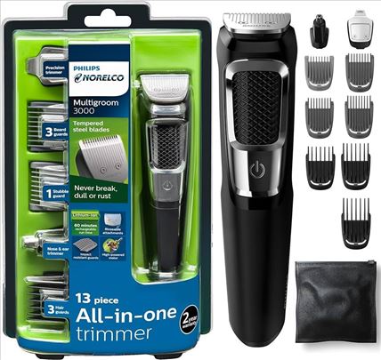 Philips Norelco Multigroom 3000 MG3750 13 Pieces 