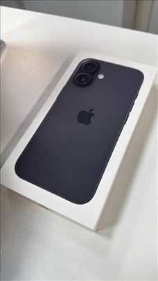 iPhone 16 256GB Black / Crni Novo Odmah na stanju