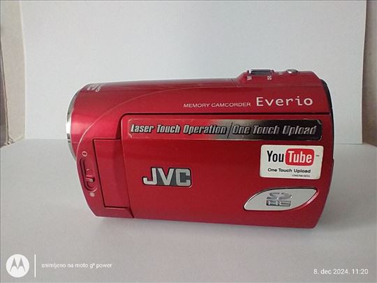 Jvc Everio GZ-MS100 digitalna kamera -crvena