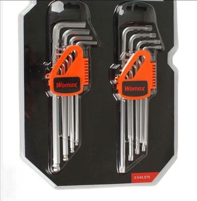 Ključ Imbus i Torx 18 komada