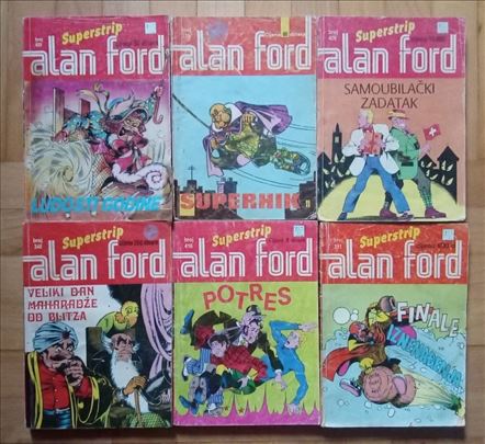 Prodajem Lot Alan Ford Stripova