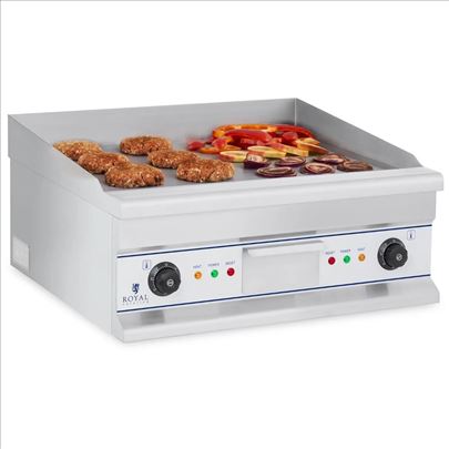 Royal Catering Dvostruki električni grill 2x4000W