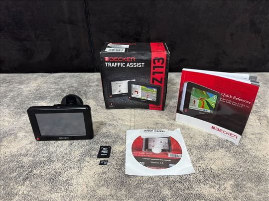 Becker Z113 Navigacija + kutija / Najnovije mape