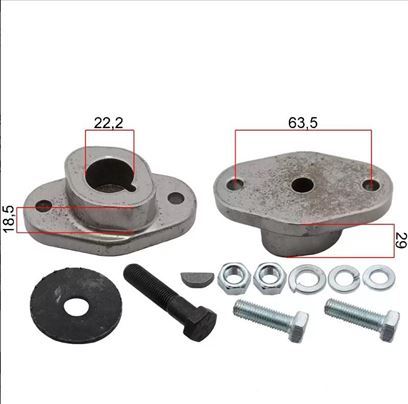 Nosač noža kosilice MTD - 22,2x10,4x18,5x29x63,5 m
