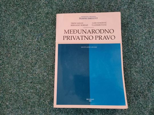 Međunarodno privatno pravo - Varadi