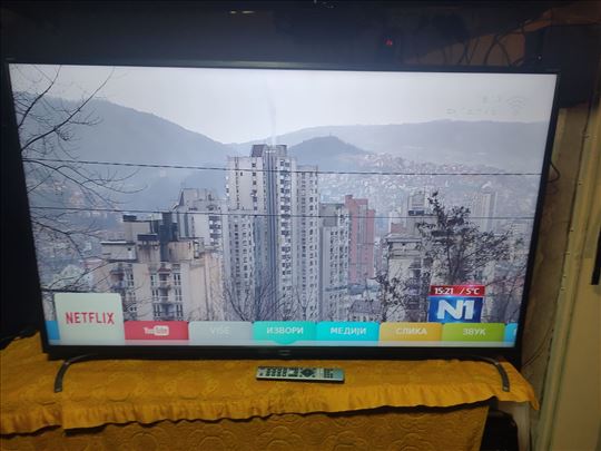 sharp 4k smart lc-55ui7352e ultra hd 400hz wifi t2