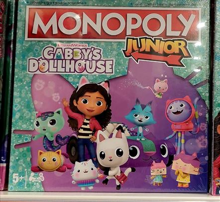 Gabbys Dollhouse Monopoly društvena igra