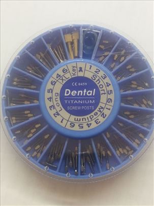 Titanijum kocici , set 120 kom.