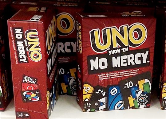 Uno No Mercy original karte, veliki set