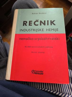 B.Djordjevic, Recnik industrijske hemije nem-srp