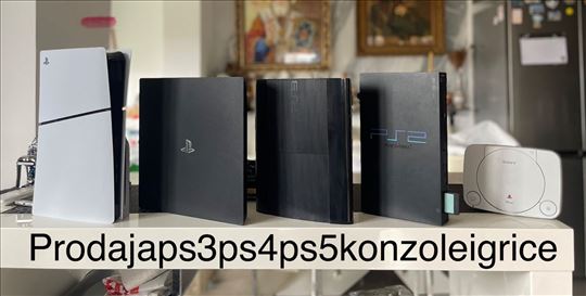 Sony playstation konzole , igrice i dodatna oprema