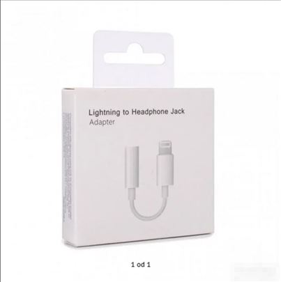 Adapter iPhone lightning na 3.5 mm