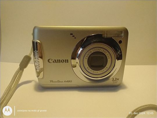 Canon A480 fotoaparat