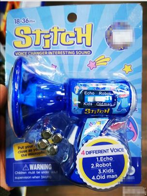 Stitch MEGAFON koji menja glas