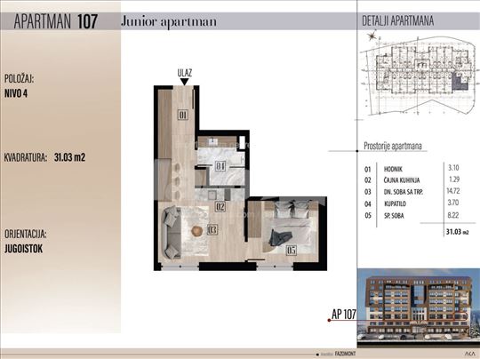 Apart Hotel West Hill**** Kopaonik - Junior