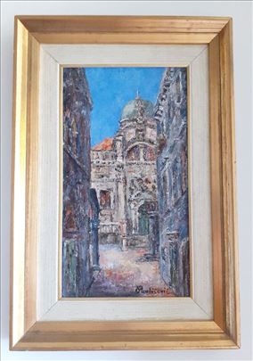 " Dubrovnik ", ulje na platnu , Ante Pavličević